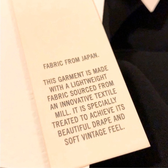 WILFRED Aritzia Floral Aubagne Cut Out Tie Front Dress Black w/ Cream Blue - Picture 5 of 14